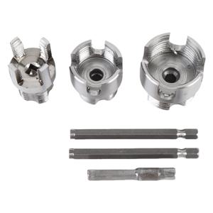 통합형 내외부 파이프 나사 가공 도구 1/4인치 헥스 샹크 G1/2 G3/4 G1 파이프 나사 제작 도구 파이프 나사 절단 도구