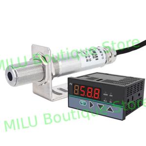 산업용 비접촉 온라인 적외선 온도계 프로브 고온 적외선 온도 센서 송신기 4-20ma