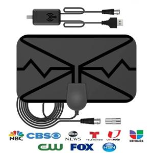 최신 HDTV 실내 및 실외 강화 디지털 TV 안테나를 갖춘 업그레이드된 장거리 디지털 TV 안테나