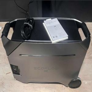 에코플로우 델타 프로 3 휴대용 파워 스테이션, 4000Wh LFP 배터리, 확장 가능 최대 48kWh, 120/240V 4000W AC 출력, 태양광 발전기