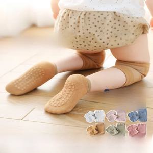 아기 무릎 보호대 얇은 여름 스타일 기어 기어 보호 장비를 사용하여 기어질 때 및 걷기 시작할 때 사용 가능, 낙상 방지 및 미끄럼 방지 스포츠 피트니스