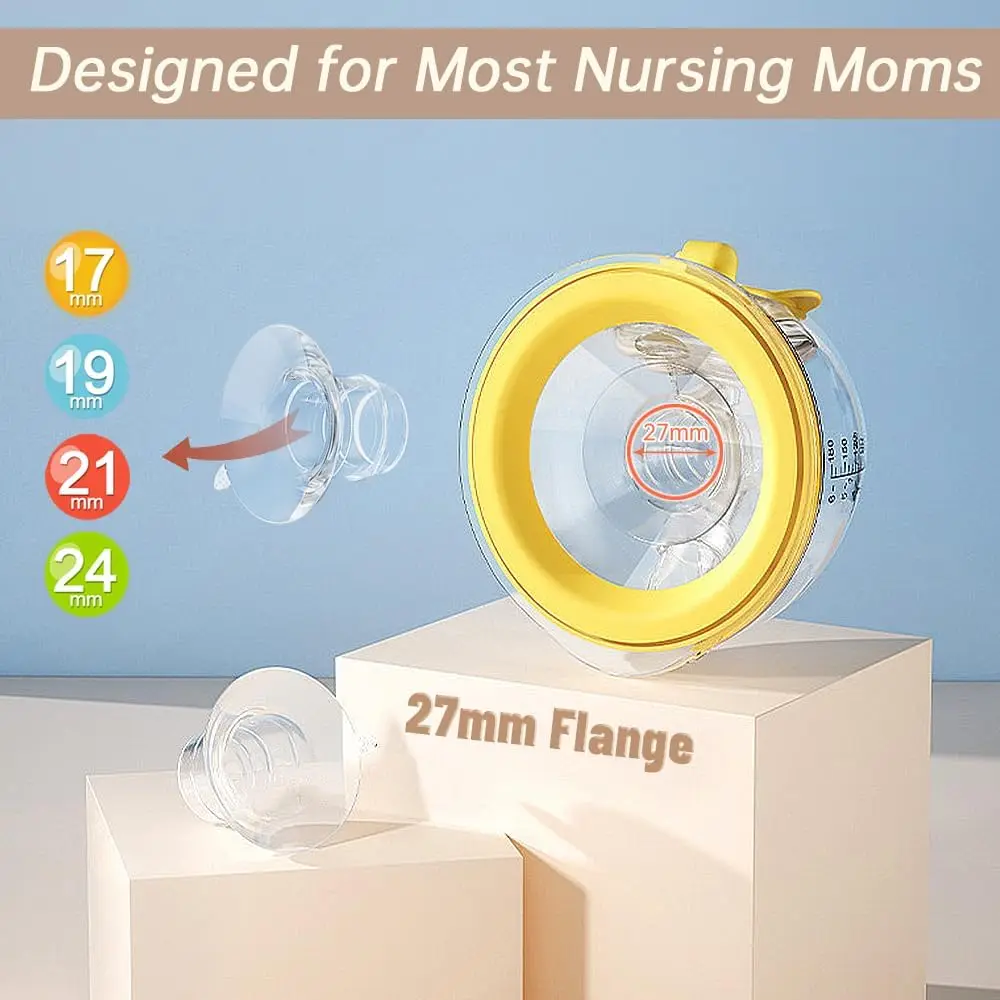 스펙트라 S1 S2 S9 호환 핸즈프리 수유컵, 스펙트라 유축기 호환 유축기 키트 27mm 대체품