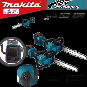 마키타 7000RPM 브러시리스 전기 체인톱 600W 무선 휴대용 전기톱 정원 가지치기 전동 공구 18V 배터리용