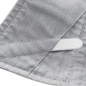 6개입 신형 스테인리스 스틸 칼라 스테이 자석형 박스 포함 셔츠 본 스티프너 인서트 비즈니스맨용 칼라 서포트