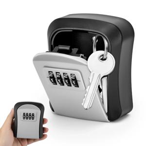 집 열쇠를 위한 벽걸이형 키박스, 야외용 4자리 비밀번호 조합 키박스, 열쇠를 안전하게 숨길 수 있는 키히더