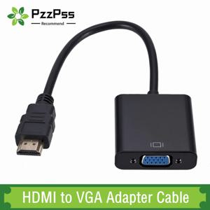 HDMI 호환 VGA 어댑터 1080P 디지털-아날로그 변환기 케이블 Xbox PS4 PC 노트북 TV 박스-프로젝터 디스플레이 HDTV