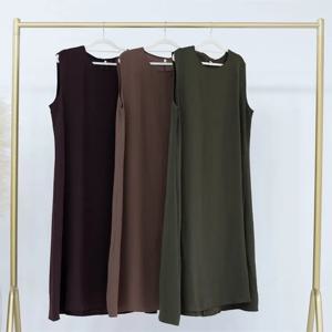 라마단 민소매 abaya 터키 이슬람 아랍어 이슬람 긴 드레스 여성을위한 아프리카 드레스 의류 가운 musulmane femme vestidos
