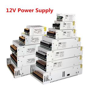 조명 트랜스포머 110V 220V DC 12V 1A 2A 5A 10A 15A 20A 25A 30A CCTV LED 스트립 스위치 전원 공급 어댑터