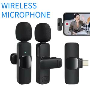 무선 라발리에 핀 마이크 전문가용 마이크 아이폰 안드로이드 휴대폰 모바일 PC 타이 버튼홀 마이크로폰
