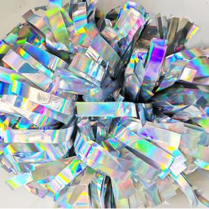 메탈릭 치어리더 폼폼폼, 1 개, 4 