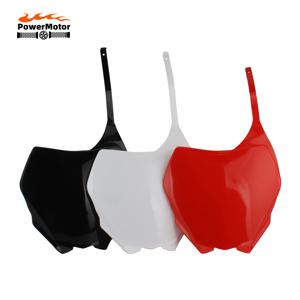 모토크로스 번호판 플라스틱 번호판, 야마하 YZ125 YZ250 2006-2014 YZ250F YZ450F WR250F WR450F 엔듀로 더트 바이크용