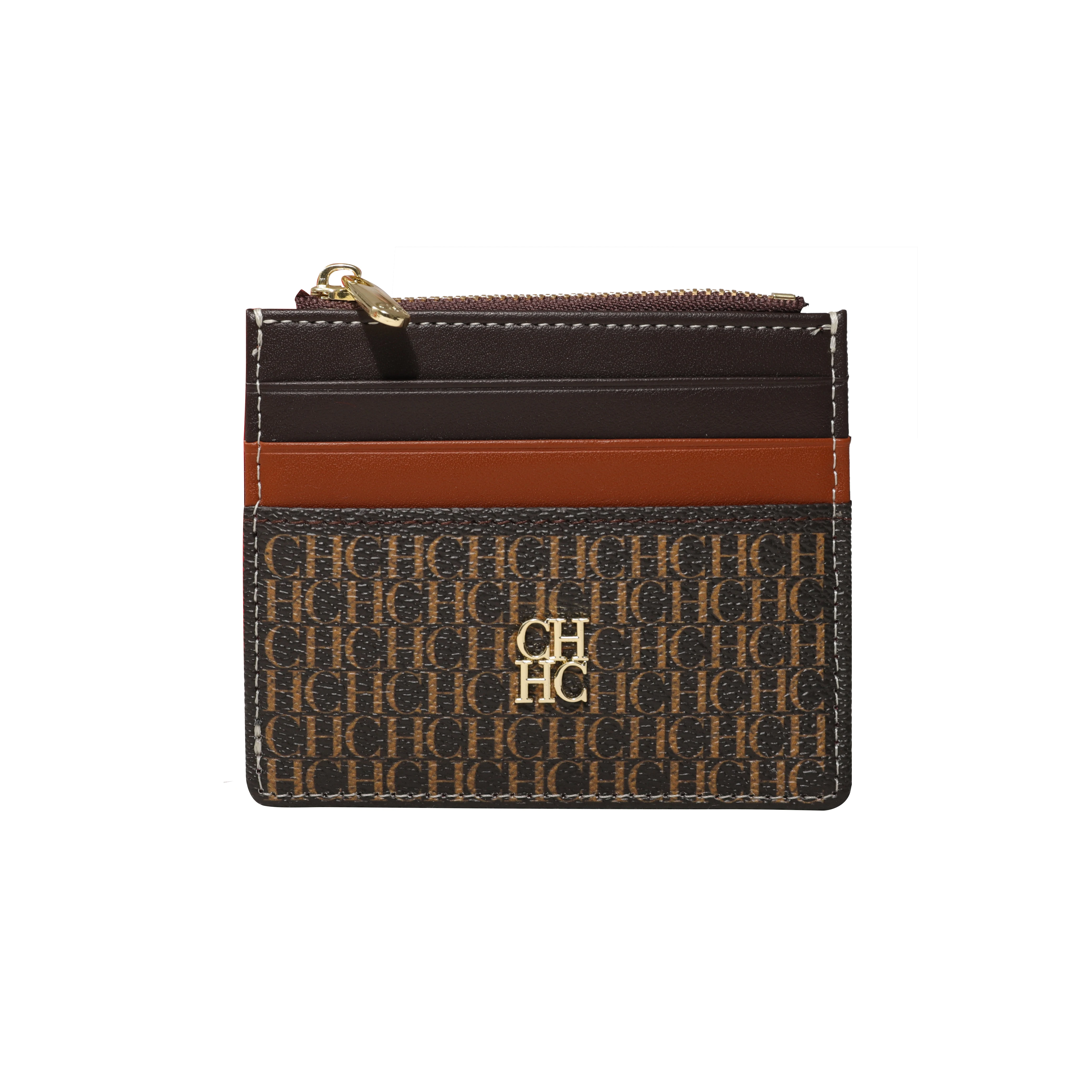 CH 여성용 가방 지갑 절묘한 컴팩트 편리한 장식 내구성이 뛰어난 우아한 브랜드 디자인 감각 편지 장식 지퍼