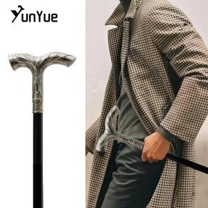 흰색 줄무늬 패션 워킹 스틱 신사 같은 우아함 장식 Cospaly 현대 유행 워킹 지팡이 손잡이 Crosier 93CM