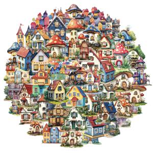 50PCS 동화 집 애완 동물 소재 스티커 DIY 수하물 스피커 워터 컵 노트북 방수 스티커