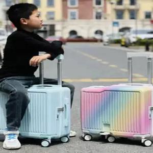 어린이 여행용 캐리어 소녀용 소형 경량 20인치 기내 반입 초등학교용 캐리어 비밀번호 가죽 케이스