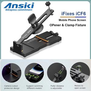아이폰 안드로이드 폰 LCD 스크린 분리기 마더보드 주석 도금 수리 도구용 iFixes iCF6 모바일 폰 오프너 및 클램프 고정 장치