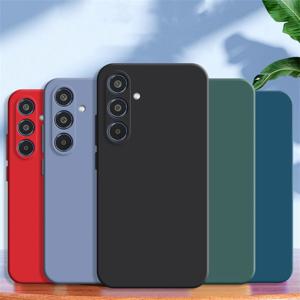 삼성 갤럭시 A16 A26 A36 A56 A06 A07 A17 4G 5G용 고급 리퀴드 실리콘 케이스