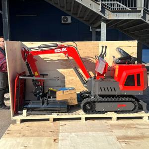 중국산 소형 굴삭기 1톤 미니 굴착기 1.6톤 1.8톤 미니 굴삭기 농장 가정용 맞춤형 배송