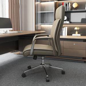 가죽 보스 오피스 체어 회의용 편안한 스터디 컴퓨터 싱글 체어 회전형 대형 클래스 의자 사무용 가구