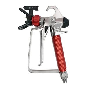 1 세트 에어리스 페인트 스프레이 건(517 노즐 포함), 핸드 트위스트 노즐 보호 커버 - 작동이 용이함