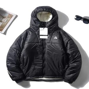 가벼운 하이로프트 방풍 면 재킷 남성용 겨울 야외 따뜻한 방수 후드 스포츠 면 코트 트렌디