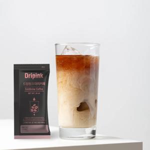 드립핑크 70봉(T) 콜롬비아 더치커피(콜드브루) 원액 귤 초콜렛 아몬드 사과