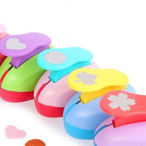 2.5cm 수제 공예 스크랩북 툴 펀처, 사진 앨범 DIY 선물 카드 펀칭 및 엠보싱 장치에 적합