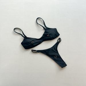 푸쉬업 비키니 2025 섹시 여성 수영복 여성용 끈 비키니 하이컷 비키니 세트 비키니 수영복 비치웨어