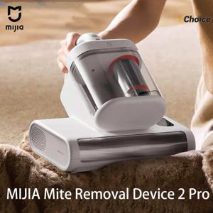 미지아 진드기 청소기 2 프로, 16kPa 흡입력, 이중 먼지통, 3단계 모드 ​ 어댑터 포함 중국어 버전