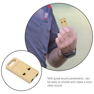 생존 호루라기 다용도 야외 금속 공예 가장 소리 큰 심판 농구 훈련 애완동물 선물 황동 호루라기 열쇠고리 장식