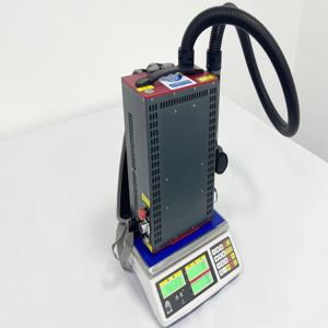 TH-FLC100SC 100W 배낭형 레이저 클리너 배터리 구동 90분 야외 연기 얼룩 제거 (목재용)