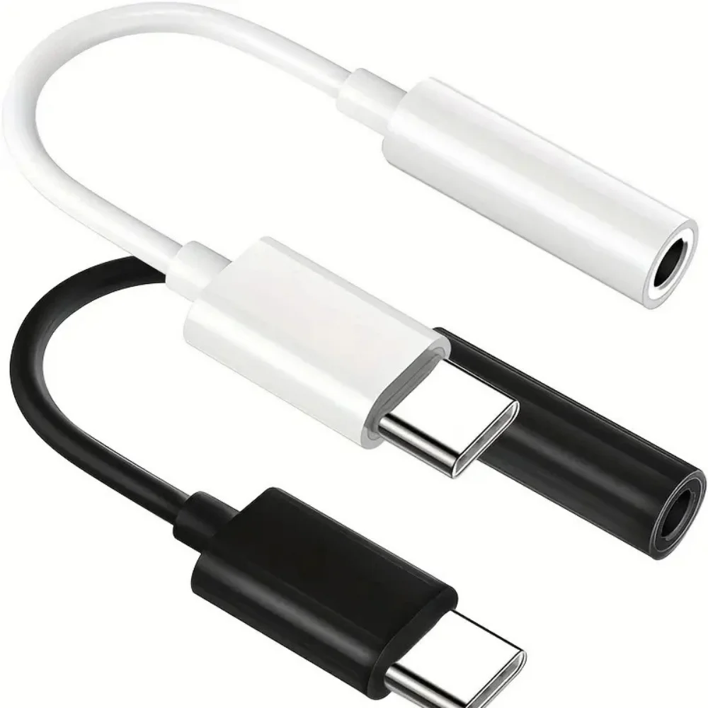 타입 C에서 3.5mm AUX 잭 오디오 변환기 3.5 이어폰 오디오 케이블 어댑터 화웨이 샤오미 삼성 USB C 디지털 오디오 어댑터