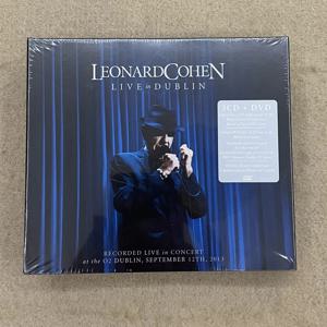 레오나르드 코헨 라이브 인 더블린 3CD+DVD - 타임리스 포크-록 라이브 클래식 - 음악 애호가 및 수집가를 위한 상징적인 딥 보컬