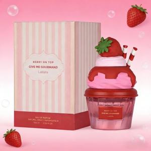 새로운 아이스크림 스위트 여성 향수, 오래 지속되는 신선한 활력의 플로럴 향, 오 드 뚜왈렛, 매력적인 데이트 향수 스프레이