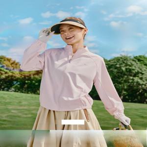 바나나 리프 여성용 빠른 건조 루즈핏 아웃도어 스포츠 재킷 지퍼 클로저 UV 보호 경량 일반 길이 단색