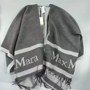 맥스마라 이탈리아 두꺼운 양면 울 캐시미어 숄 여성용 겨울 따뜻한 니트 글랜드 엣지 심플 스타일 숄