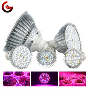 LED 성장 빛 전체 스펙트럼 E27 UV IR LED 실내 수경법 식물 빛에 대 한 전구 성장 AC85-265V 110V 220V Led 성장 램프