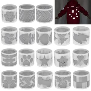 1pc 3cm x 100CM 의류에 대 한 반사 스티커 핫 스탬핑 호 일 열 전송 비닐 필름 반사 테이프 DIY 철 직물에