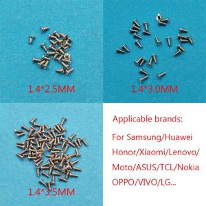삼성/화웨이 명예/샤오미/레노버/모토/ASUS/TCL/노키아 OPPO/Vivo/LG 휴대 전화 나사 볼트 용 100PCS 2.5MM 3.0mm 3.5mm 나사