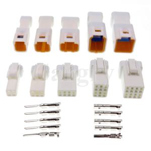 1 Set 2/3/4/6/8P JST 시리즈 남성 여성 도킹 소켓 엉덩이 플러그 JST02R-JWPF-VSLE 자동차 방수 커넥터