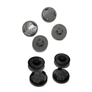 마이크로소프트 서피스 노트북용 교체 고무 발, 바닥 케이스 발 패드, 1867 1868, 1951, 1958, 실버 블랙, 3, 4, 5, 4 피스