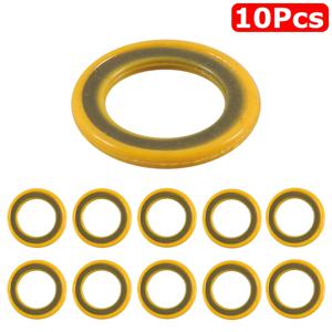 10개 기어 케이스 윤활유 오일 배수 플러그 와셔 가스켓 26- 830749   Mercury Marine/Mercruiser 보트 부품 모터 보트 액세서리