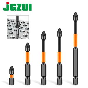 PH2 강력한 자기 크로스 토크 헤드 스크루 드라이버 S2 강철 전기 헤드 고경도 자기 미끄럼 방지 전기 드릴 비트