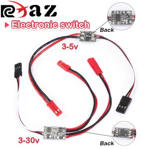 2-20A 고전류 원격 제어 전자 스위치 3-30V 공중 모델 식물 보호 RC 드론 워터 펌프 PWM 신호 제어