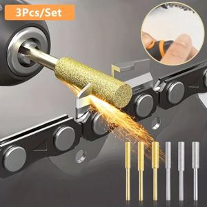 3/6피스 다이아몬드 코팅 전기톱 나이프 샤프너 세트 - 내구성이 뛰어나고 효율적인 전기톱용 빠른 나이프 샤프너