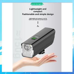 사이클링 조명 야간 주행등(고저 스위치 포함) 800 루멘 USB-C 자전거 타는 사람 및 통근자용 충전-[A49T]