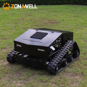 가성비의 왕, 초장거리 전투 지능형 원격 제어 잔디 깎는 기계로 작은 나무도 쉽게 절단 가능