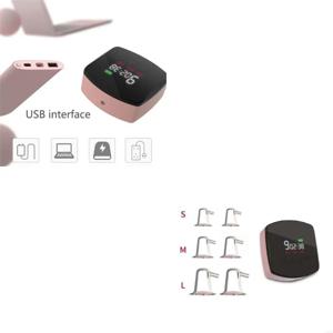 9 조정 속도 마사지 전기 젖꼭지 교정기 USB 충전 침몰 젖꼭지 풀러