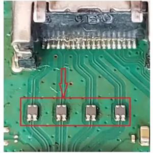 플레이스테이션 4 PS4 프로/슬림 호환-HDMI EMI SMD 초크 코일 필터 콘솔