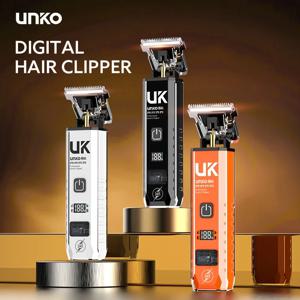 전문가용 무선 헤어 클리퍼, 남성 및 어린이용 충전식 전기 헤어 트리머, 가정 및 미용실용